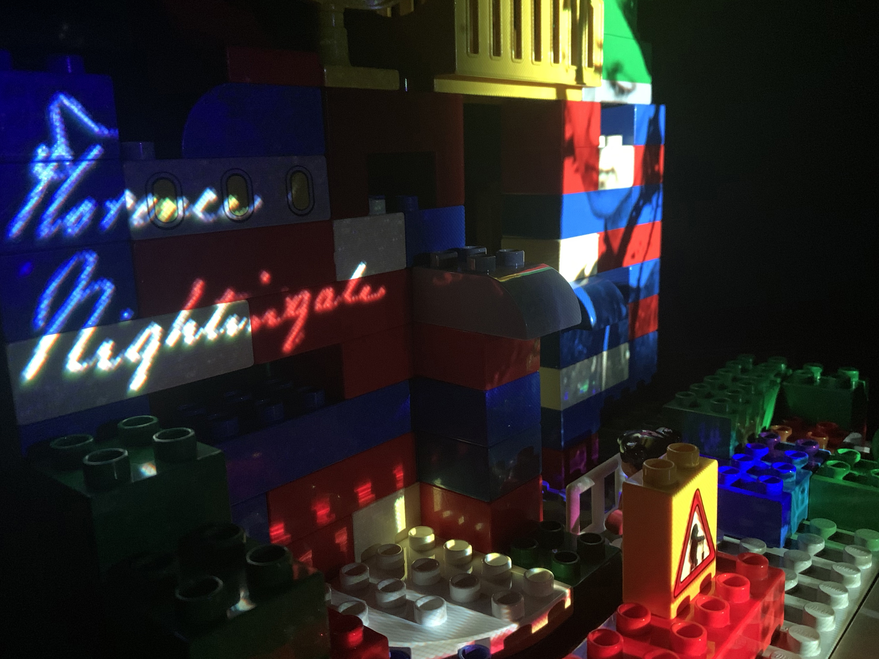 Projection in Isolation: Lego Nightingale